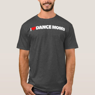 Camiseta Amo a las mamás de baile del corazón