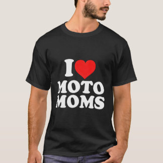 Camiseta Amo a las mamás de Moto