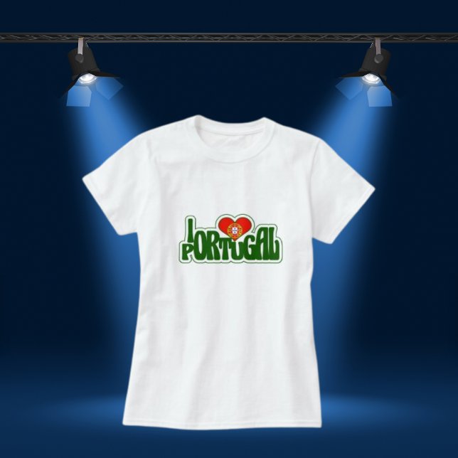 Camiseta Amo a las mujeres blancas de Portugal (Subido por el creador)
