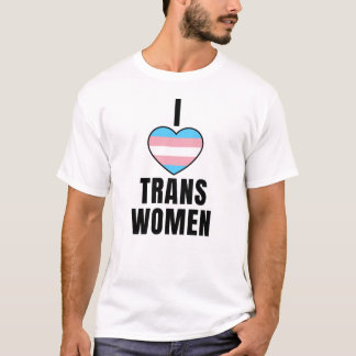 Camiseta Amo a las mujeres trans