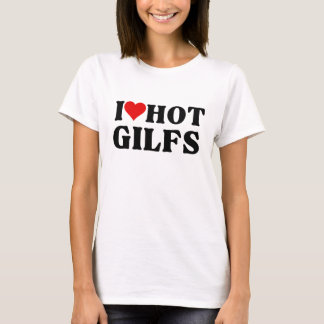 Camiseta Amo a las novias sexys del Hot GILF