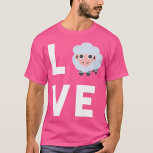Camiseta Amo A Las Ovejas Que Aman A Los Amantes De Las Ove
