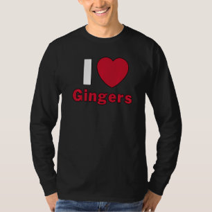 Camiseta Amo a las pelirrojas Premium