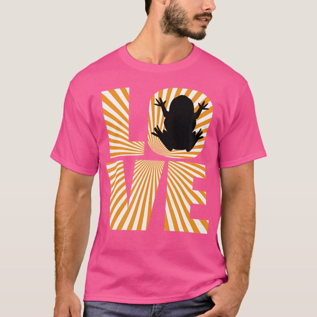 Camiseta Amo a las ranas Frog Lover (Anverso)
