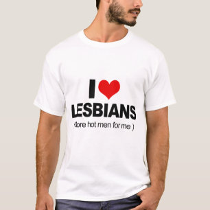 Camiseta Amo a lesbianas