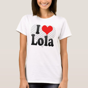 Camiseta Amo a Lola