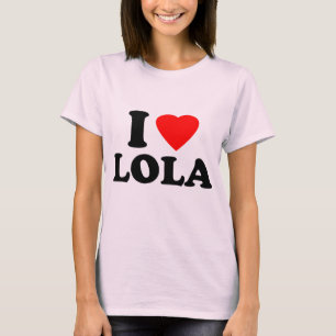 Camiseta Amo a Lola