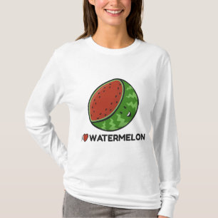 Camiseta Amo a los amantes de las frutas de la sandía