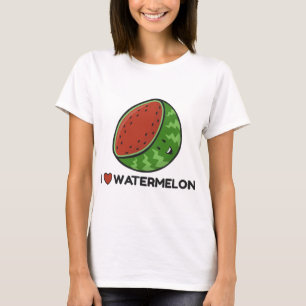 Camiseta Amo a los amantes de las frutas de la sandía