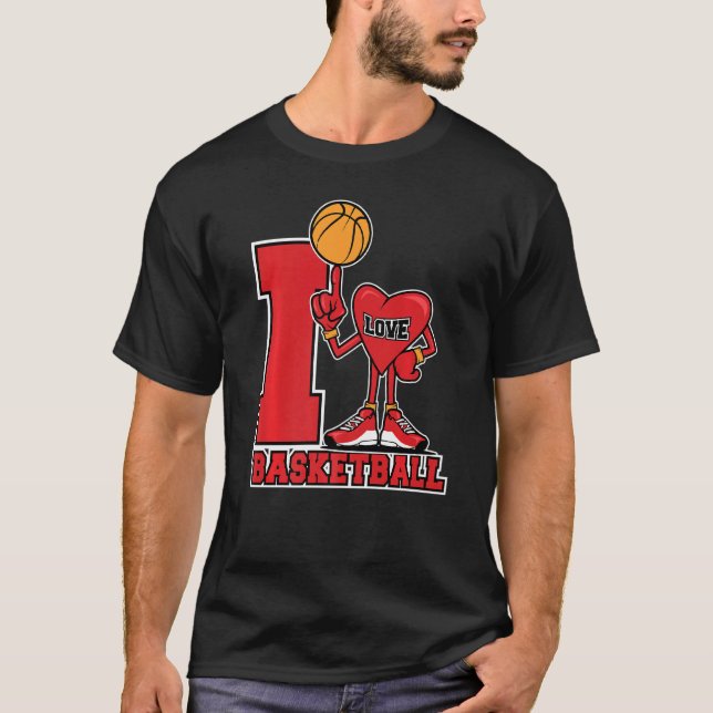 Camiseta Amo a los amantes del baloncesto Hoop Pump Niños A (Anverso)