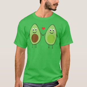 Camiseta Amo a los amigos aguacate BFF Tasty Guacamole Kawa