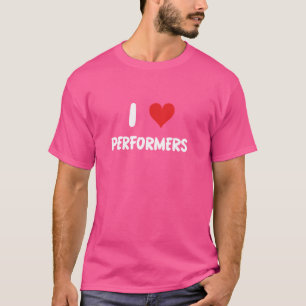 Camiseta Amo a los artistas - Acto de acción de Heart - The