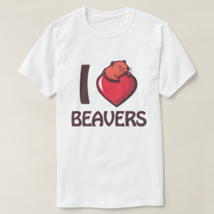 Camiseta Amo a los Beavers