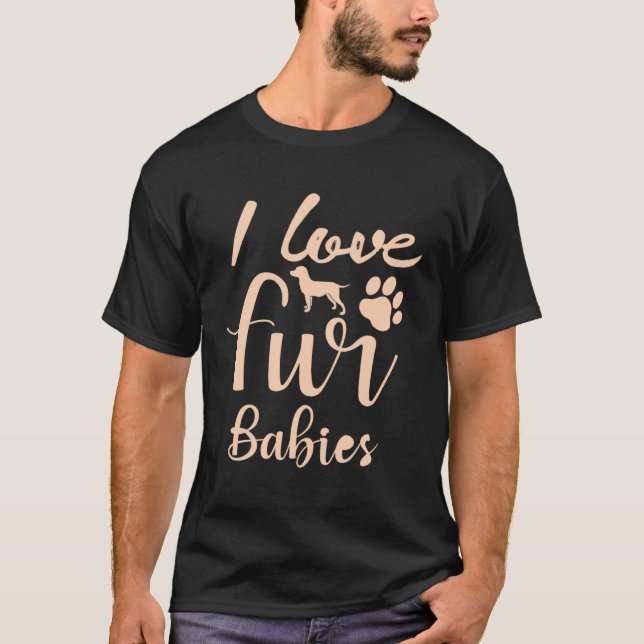 Camiseta Amo A Los Bebés De Pieles (Anverso)