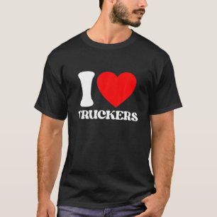 Camiseta Amo a los camioneros Chistoso Camionero Conductor