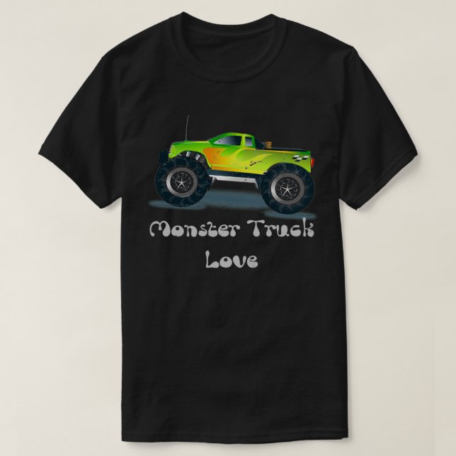 Camiseta Amo a los camiones monopolios 3 (Diseño del anverso)