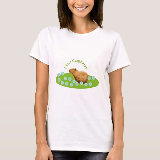Camiseta Amo a los Carpinchos (Anverso)