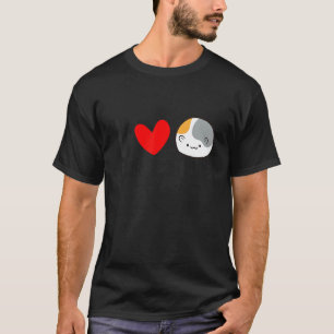 Camiseta Amo a los Cerdos de Guinea Mascota a la dueña de u