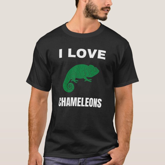 Camiseta Amo a los Chameleons (Anverso)