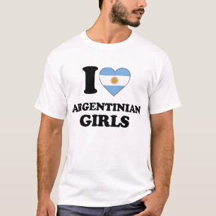 Camiseta Amo a los Chicas argentinos