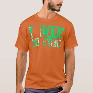 Camiseta Amo a los chicas emo Amo a los chicos emo mamáes d