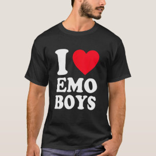 Camiseta Amo A Los Chicos Emo