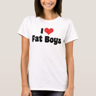 Camiseta Amo a los chicos gordos