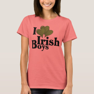 Camiseta Amo a los chicos irlandeses