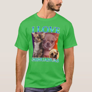 Camiseta Amo a los Chihuahuas familia