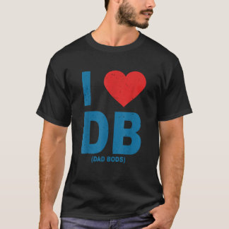 Camiseta Amo A Los Cuerpos De Papá Db Amo Los Cuadros De Pa