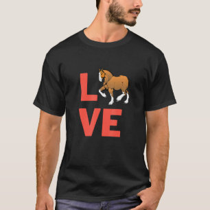 Camiseta Amo A Los Dueños De Los Mamíferos De Caballo Y A L