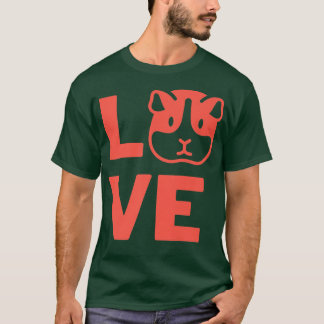 Camiseta Amo a los dueños de Mascotas de roedores de Guinea