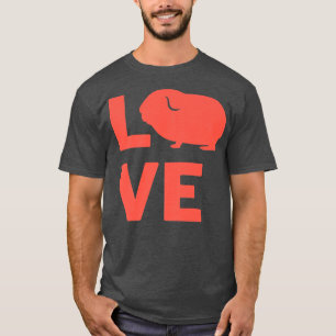 Camiseta Amo a los dueños de Mascotas de roedores guineanos