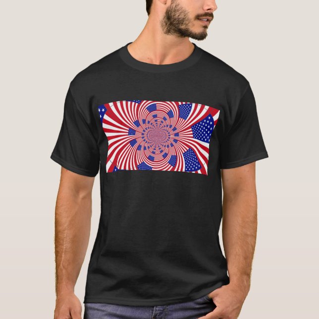 Camiseta Amo A Los Estados Unidos (Anverso)