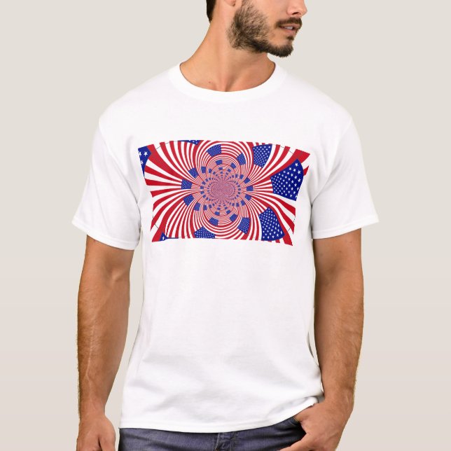 Camiseta Amo A Los Estados Unidos (Anverso)