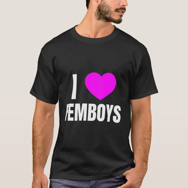 Camiseta Amo a los Femboys (Anverso)
