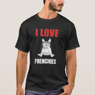 Camiseta Amo a los franceses que cuidan de animales y