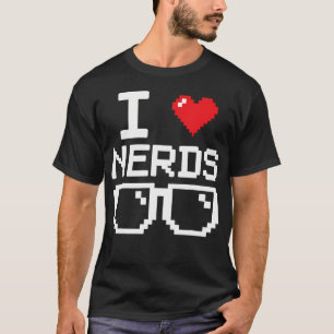 Camiseta Amo a los Frikis Me Encantan los Frikis por Libro 