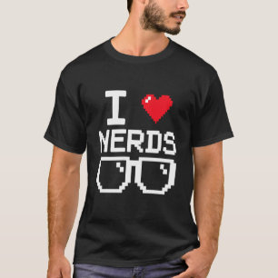 Camiseta Amo a los Frikis Me Encantan los Frikis por Libro 