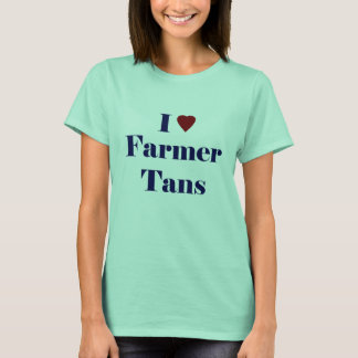 Camiseta Amo A Los Granjeros Tans