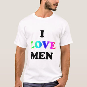 Camiseta Amo a los hombres
