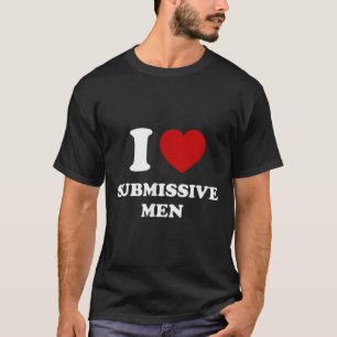 Camiseta Amo a los hombres sumisos
