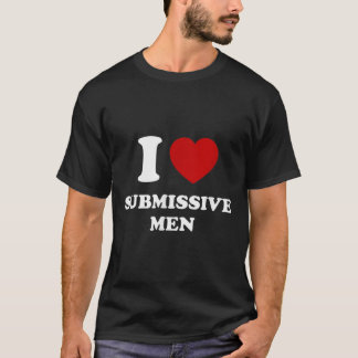 Camiseta Amo a los hombres sumisos