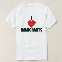 CAMISETA AMO A LOS INMIGRANTES