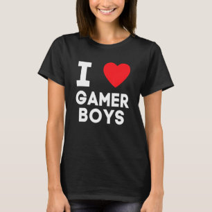 Camiseta Amo a los jugadores de videojuegos