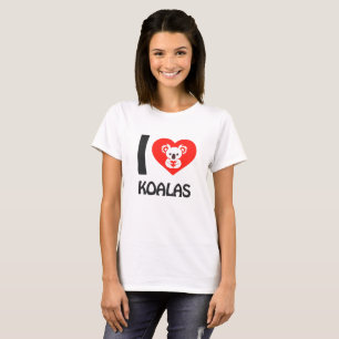 Camiseta Amo a los koalas
