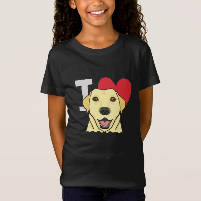 Camiseta Amo a los labradores (Anverso)