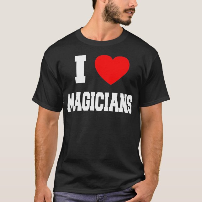 Camiseta Amo a los magos (Anverso)