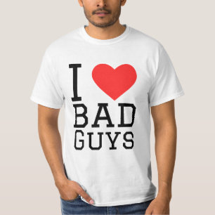 Camiseta Amo a los malos