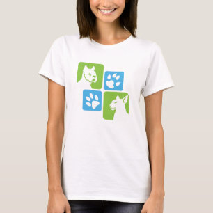 Camiseta amo a los mascotas